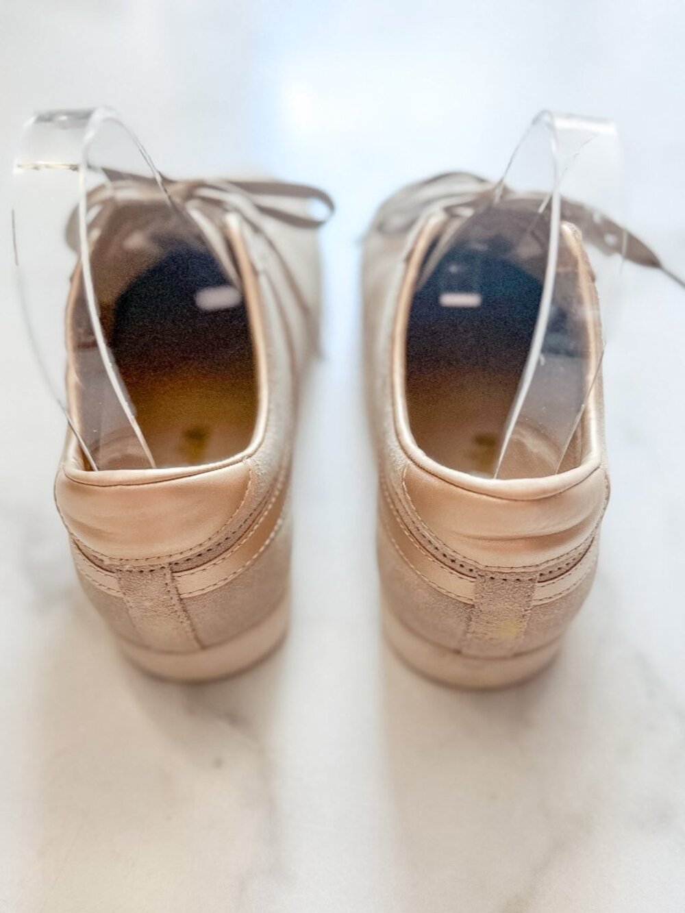 Gola Bullet Pearl Women's Sneakers in Bone, Size 7.5 - Picture 4 of 12